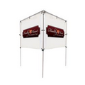 6'W x 5'H In-Ground V-Shape Banner Frame Kit